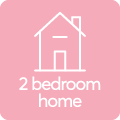 2 bedroom home